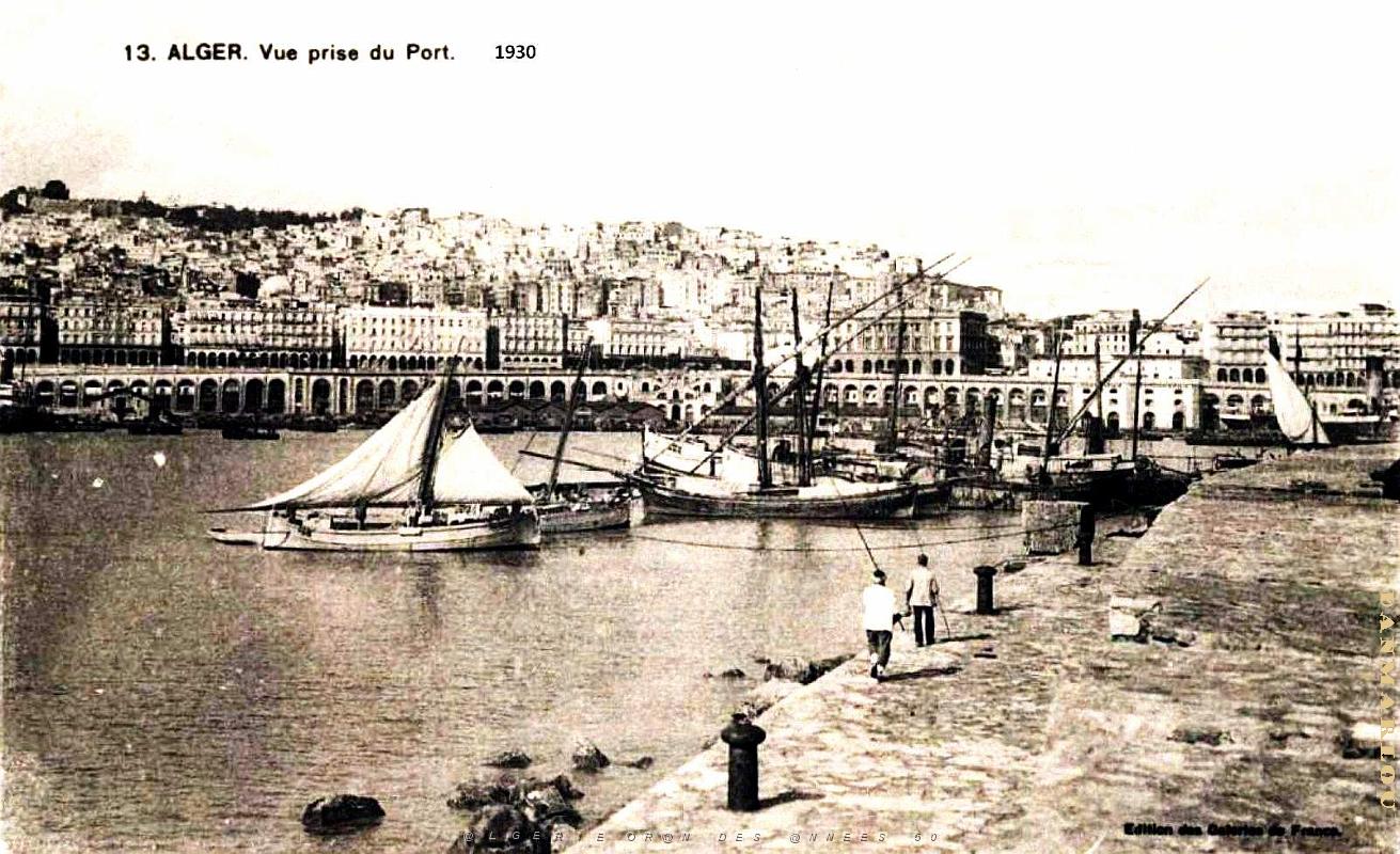 Alger - Vue prise du Port - 1930.jpg